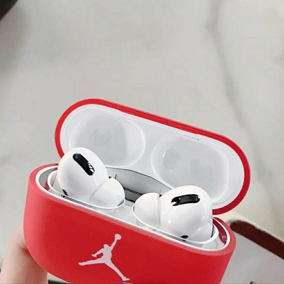 Jordan Other - NWT! Jordan Red Apple Airpod Pro/3 Silicone Case